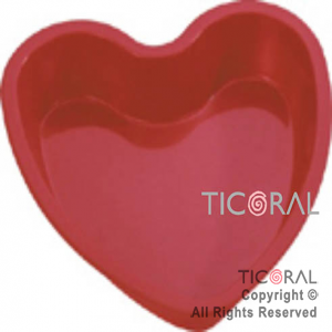 MOLDE SILICONA HS2897 18X16X4 CM CORAZON x 1